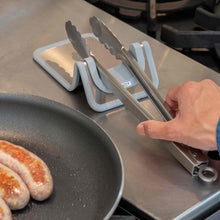 Load image into Gallery viewer, SpoonBest® Spoon Rest and Tongs Holder ⭐⭐⭐⭐⭐