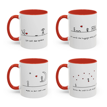 Load image into Gallery viewer, Heart Melter Collection: 4 Epic Cute Mugs Sure to Melt Her Heart
